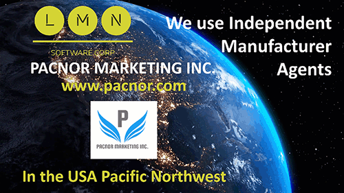 LMN Software Corp. announces PACNOR INC. is our Independent Manufacturers Agent in the USA Pacific Northwest!